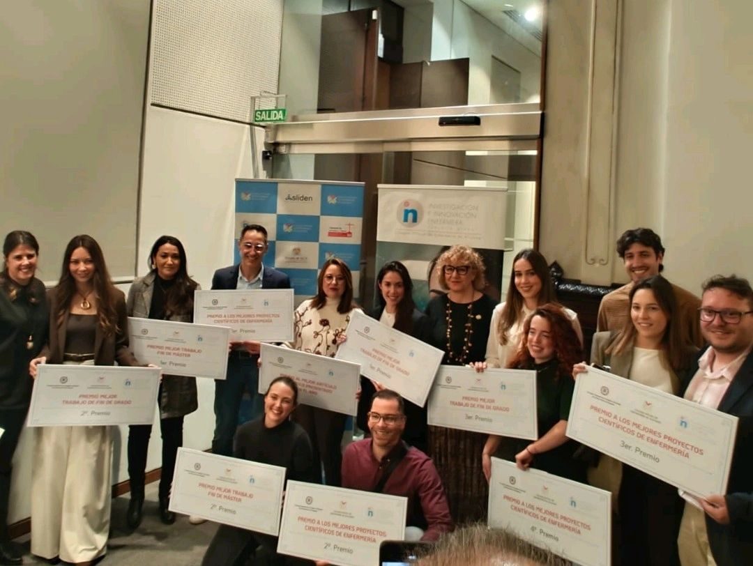 Foto de familia de los proyectos premiados